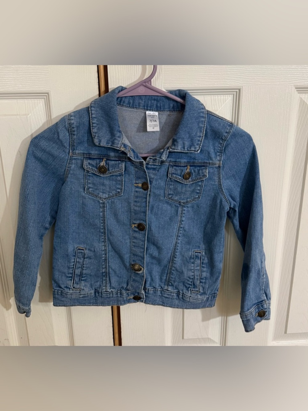 Carter's Light Blue Denim Jacket for Kids
